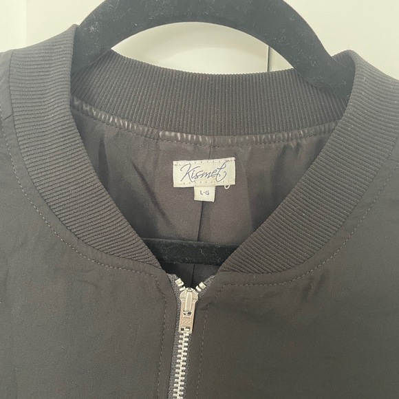 Black Kismet bomber jacket - Picture 3 of 3